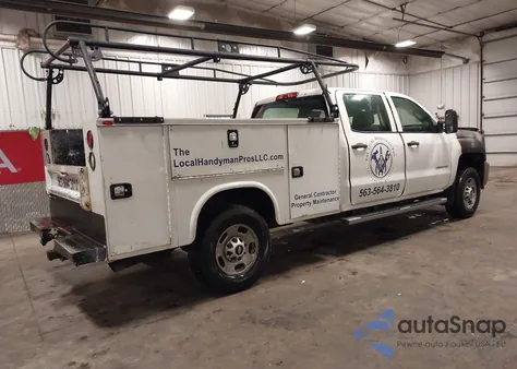 2015 Chevrolet Silverado 2500Hd Wt из США, поврежденный, VIN 1GC1CUEG8FF641153